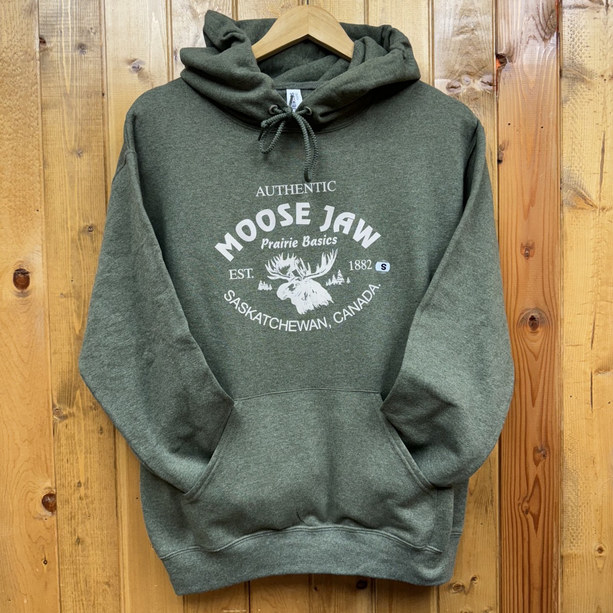 Moose Jaw Prairie Basics Pullover J Heather Military