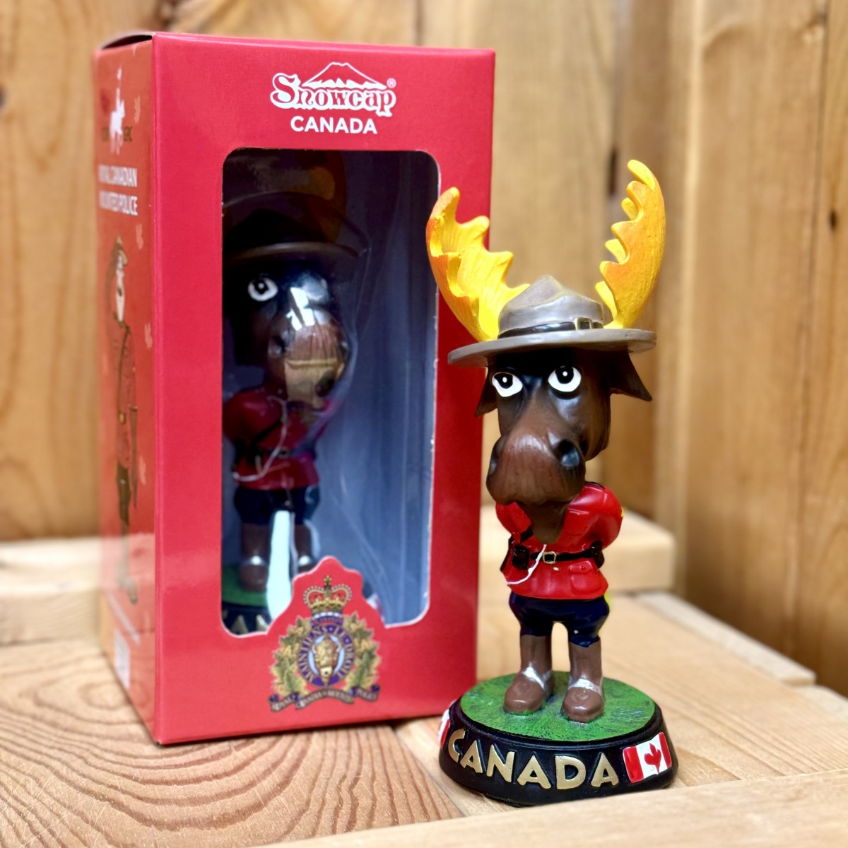 Canada RCMP Moose Bobblehead SC