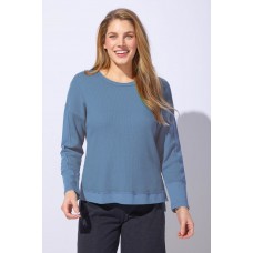 Escape by Habitat - Boxy Crew Neck - Denim Escape by Habitat - Boxy Crew Neck - Denim