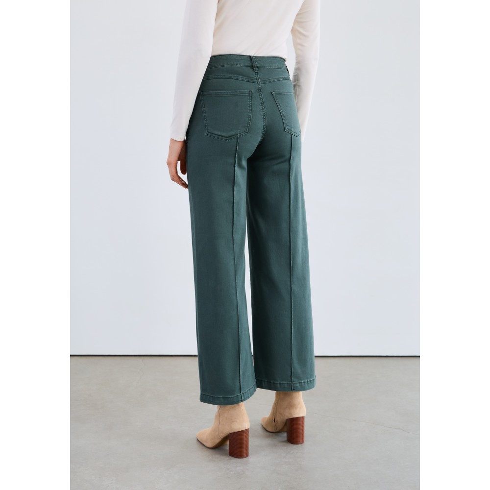 French Dressing - Olivia Wide Leg - Spruce French Dressing - Olivia Wide Leg - Spruce