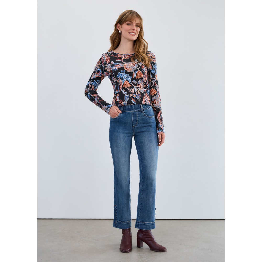 French Dressing - Pull-On Boot Ankle - Dark Vintage French Dressing - Pull-On Boot Ankle - Dark Vintage