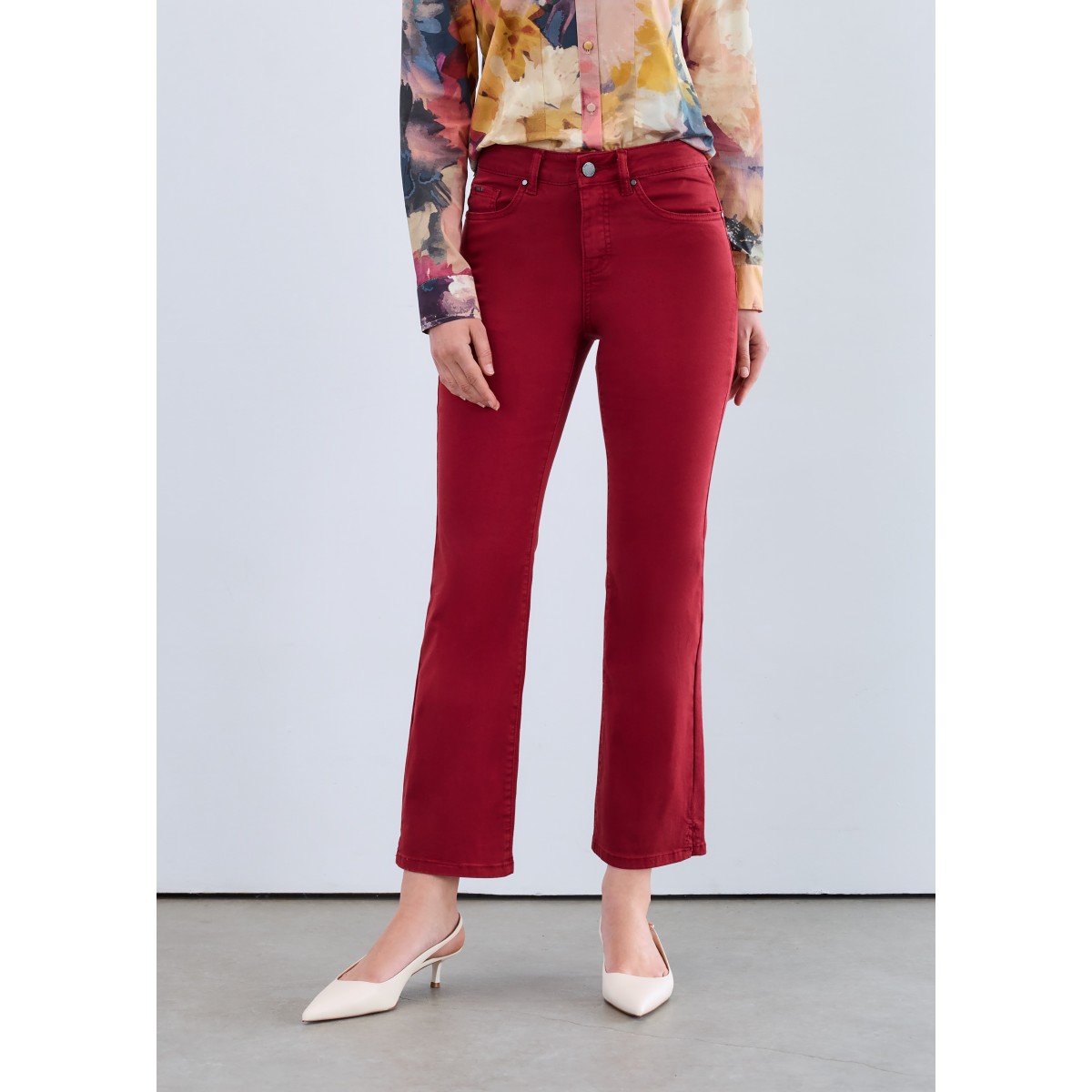 French Dressing - Olivia Boot Ankle - Scarlet