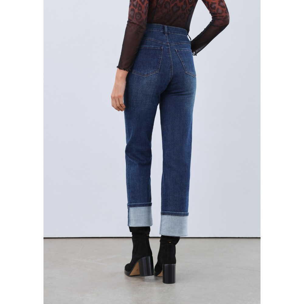 French Dressing - Suzanne Straight Ankle - Dark Blue French Dressing - Suzanne Straight Ankle - Dark Blue