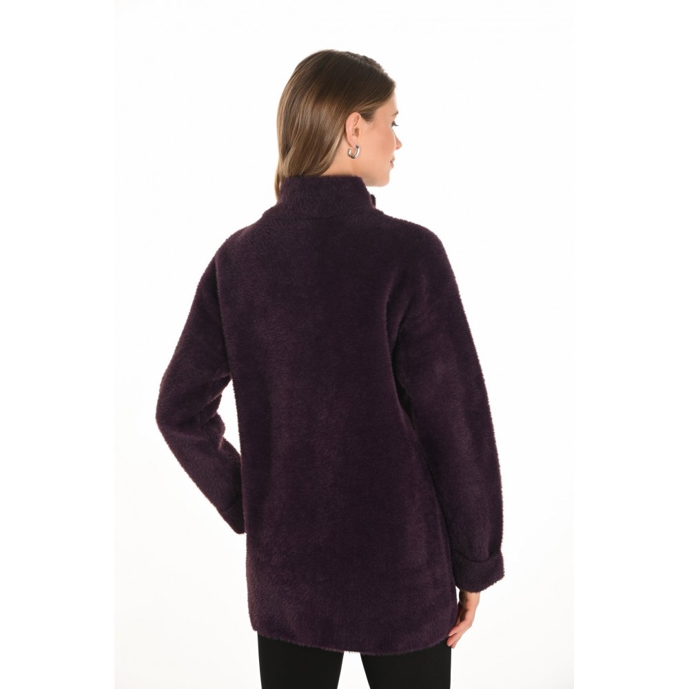 Frank Lyman - Knit Jacket #253880 - Plum