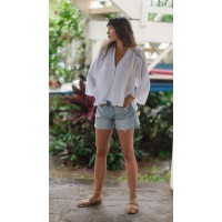 Koy Resort - Miami Tiered Top - White