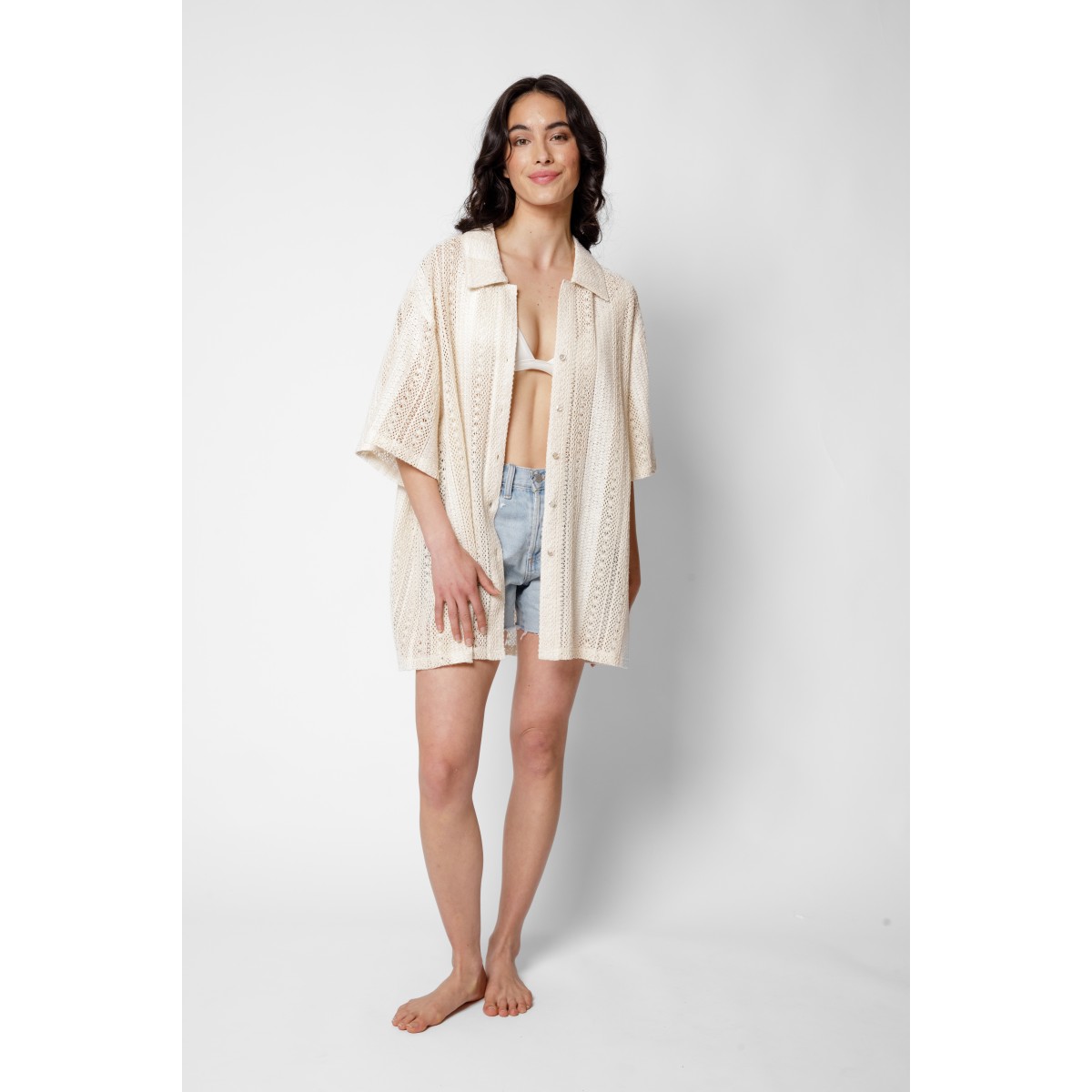 Koy Resort - Amalfi Big Shirt - Sand