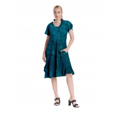 Oh My Gauze - LA Dress - Washed Peacock Oh My Gauze - LA Dress - Washed Peacock