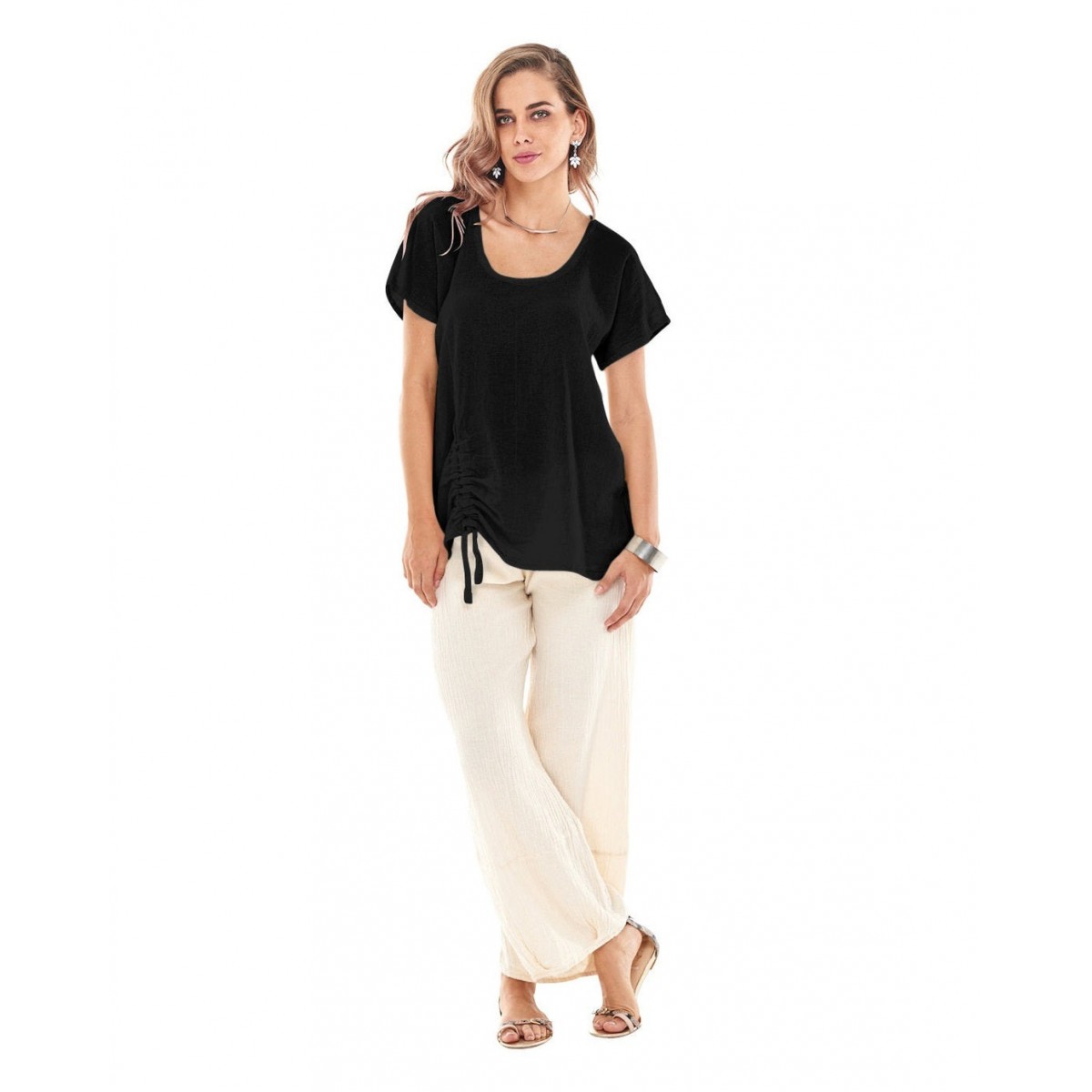 Oh My Gauze - Ana Blouse - Black