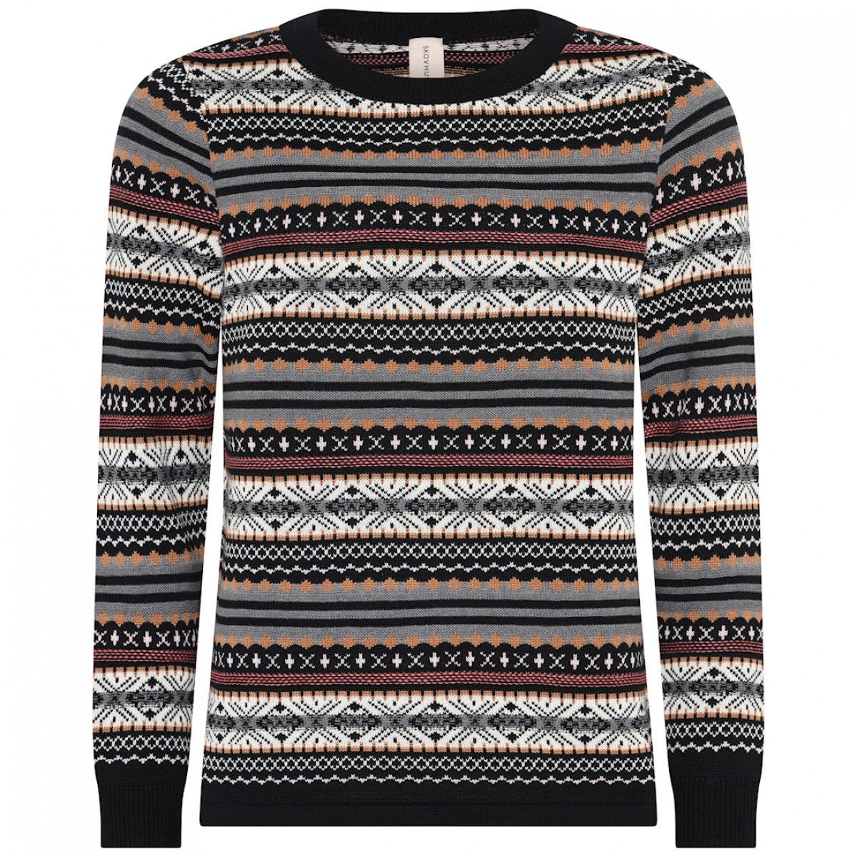 Skovhuus - Striped Pullover Sweater - Black