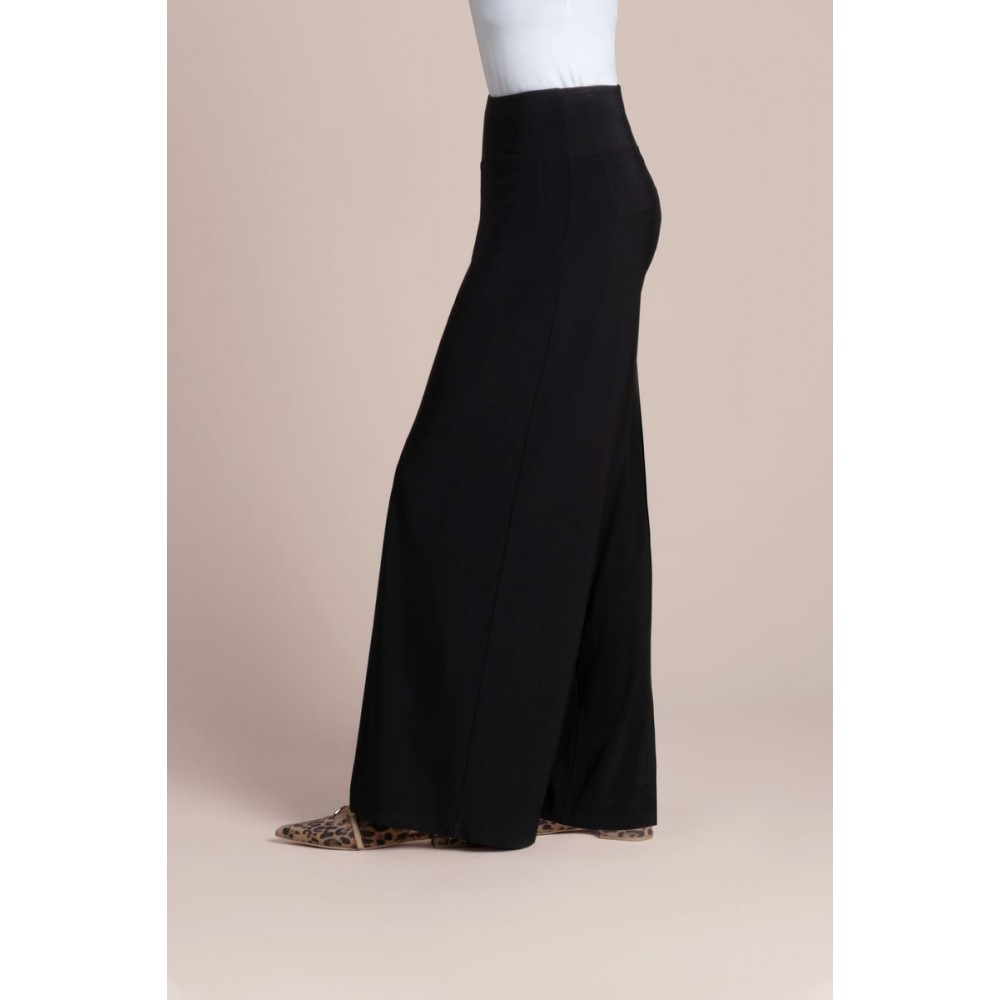 Sympli - Easy Wide Leg Pant - Black