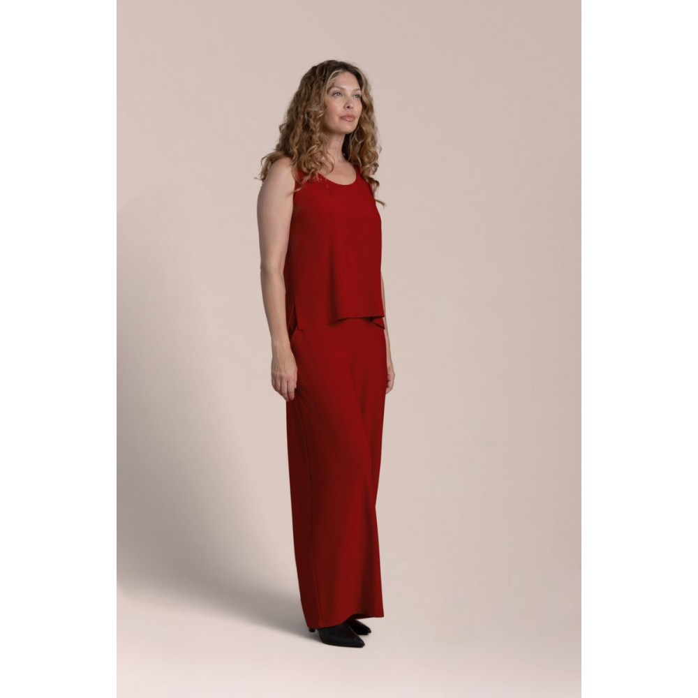 Sympli - Go To Tank Relax Short - Red