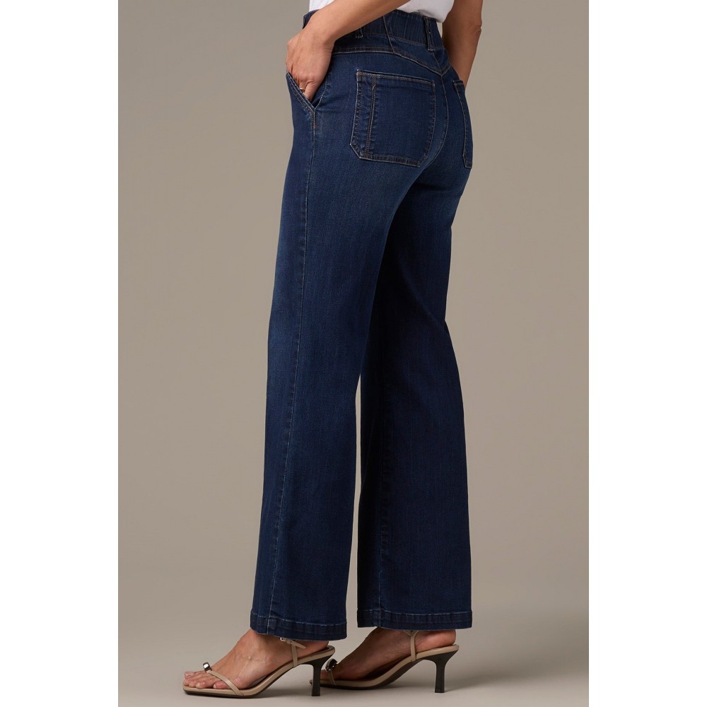 Wit & Wisdom - Emma Skyrise Wide Leg Jeans - Indigo