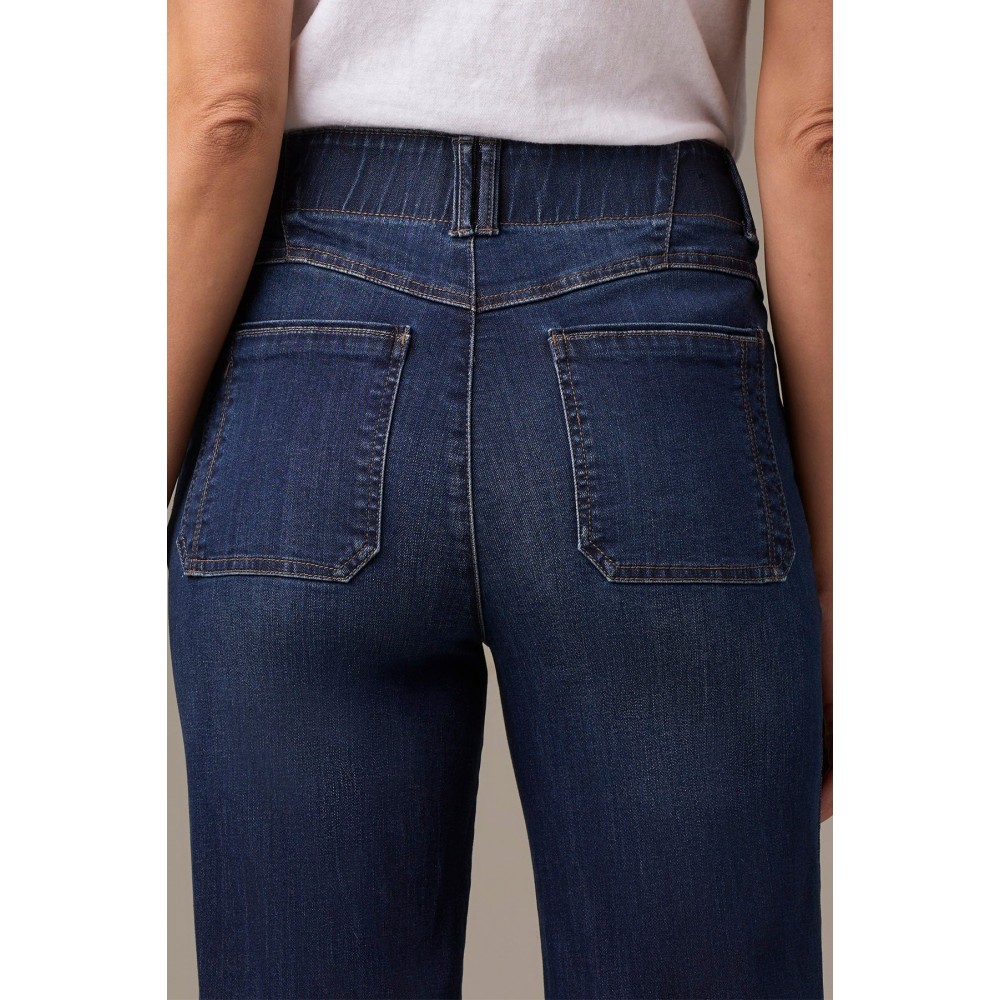Wit & Wisdom - Emma Skyrise Wide Leg Jeans - Indigo