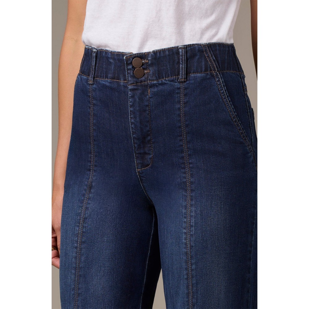 Wit & Wisdom - Emma Skyrise Wide Leg Jeans - Indigo