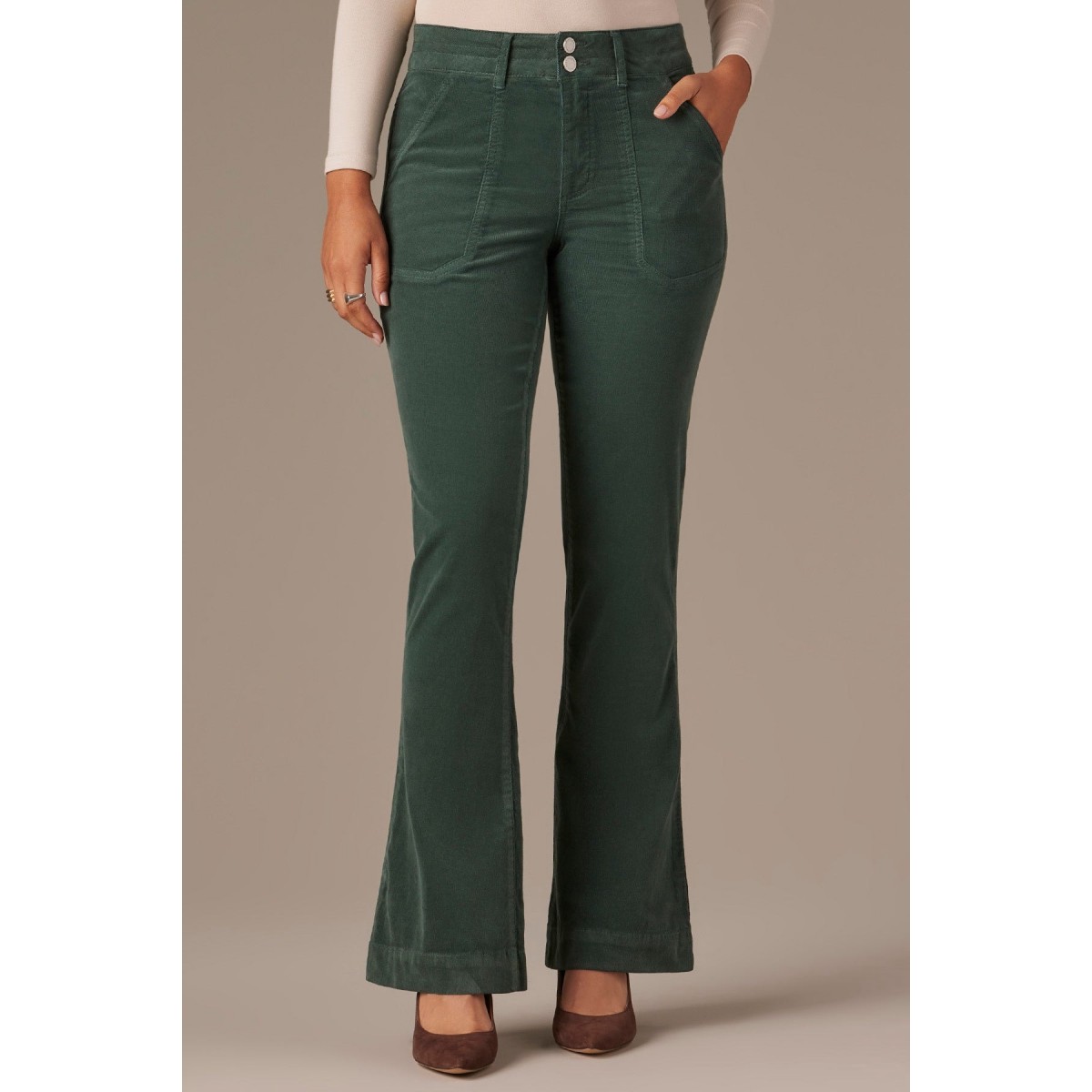 Wit & Wisdom - Madison High Rise Utility Boot - Dusty Spruse