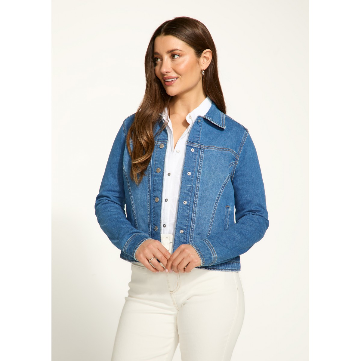 French Dressing - Denim Jacket - Medium Blue French Dressing - Denim Jacket - Medium Blue