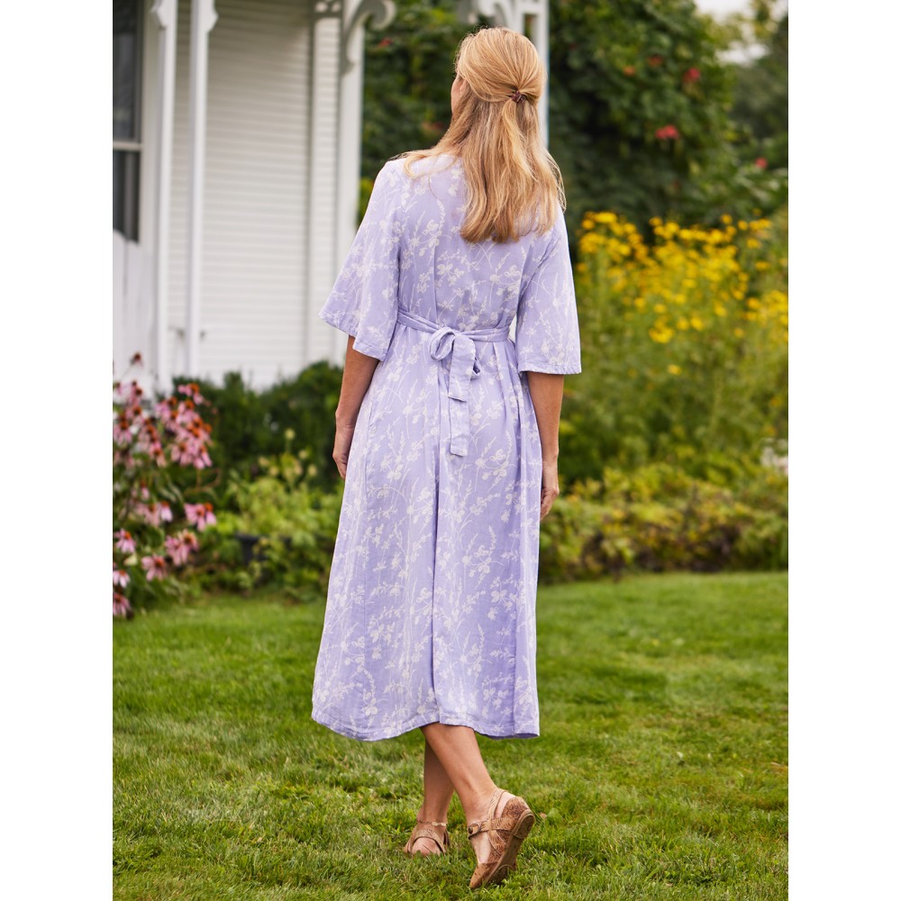 April Cornell - Spring Clover Dress - Light Periwinkle