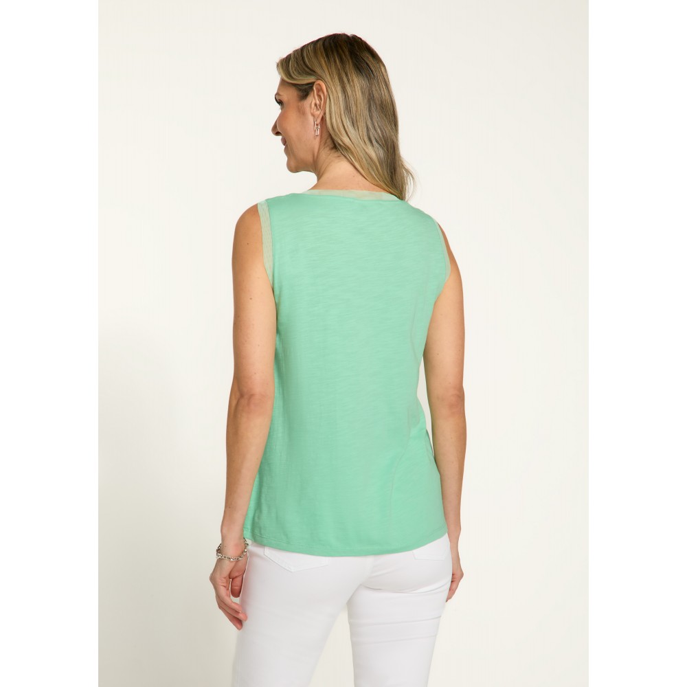 French Dressing - Boat Neck Cami - Patina (SS25)