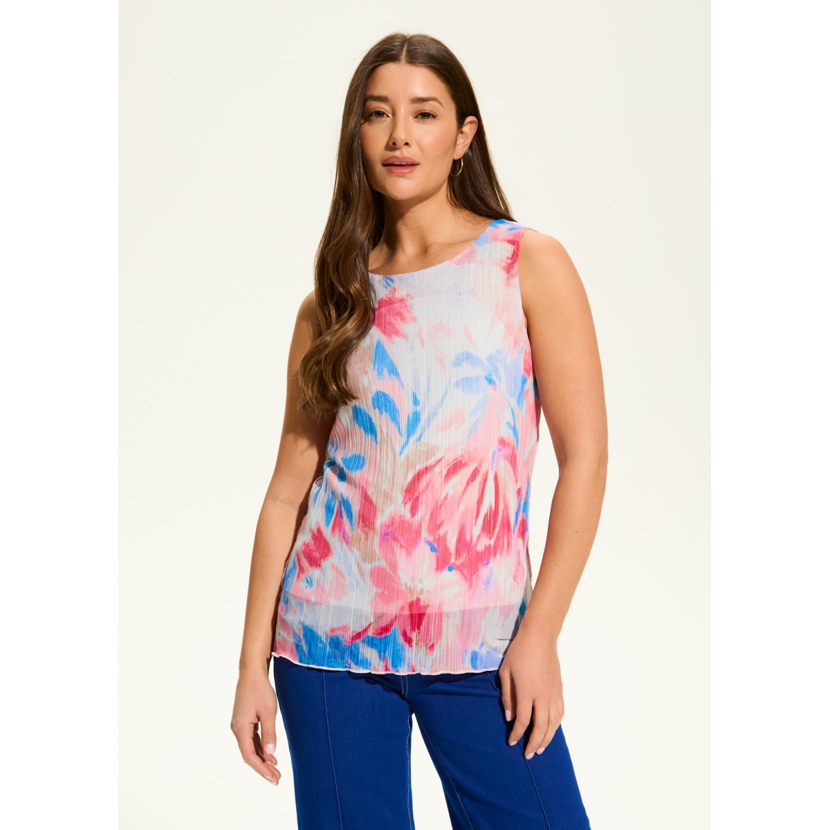 French Dressing - Crinkle Pleated Mesh Top - Patrizia (SS25)