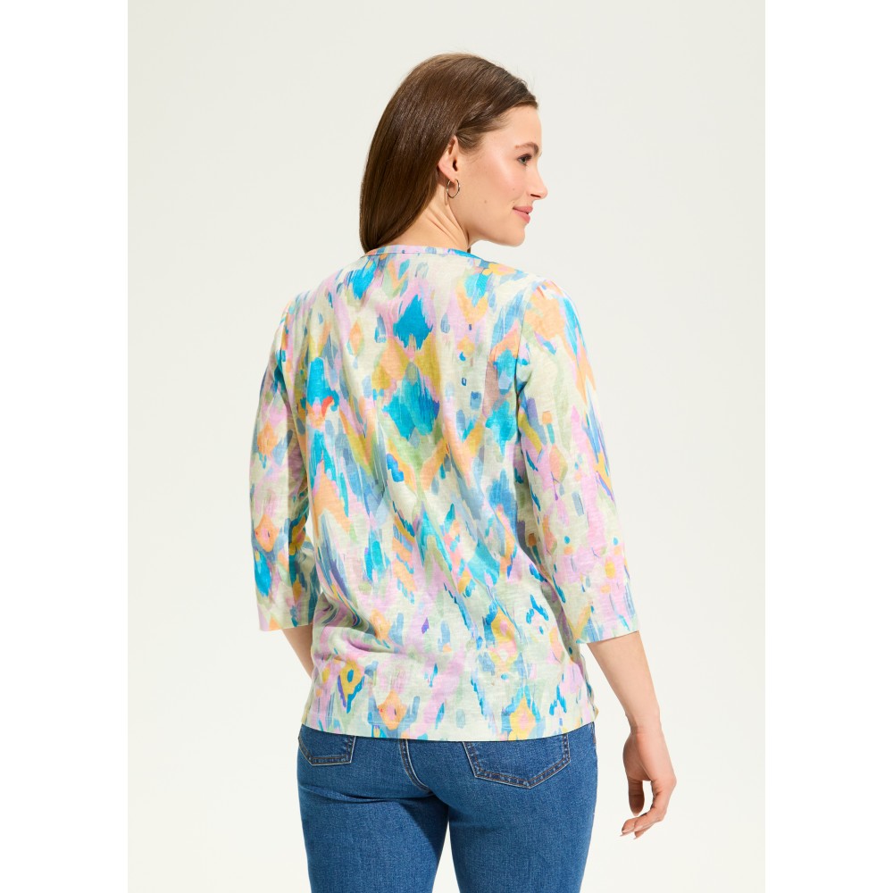 French Dressing - Notch Neck Top - Definitely (SS25)