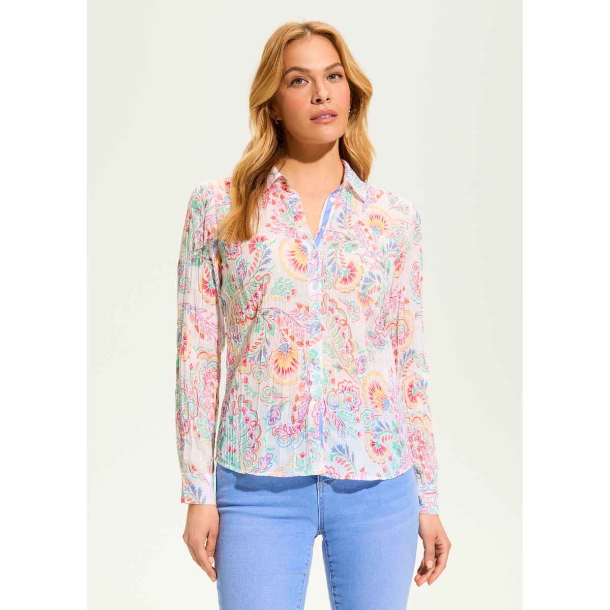French Dressing - Paisley Crinkle Blouse - Novice Paisley (SS25) French Dressing - Paisley Crinkle Blouse - Novice Paisley (SS25)