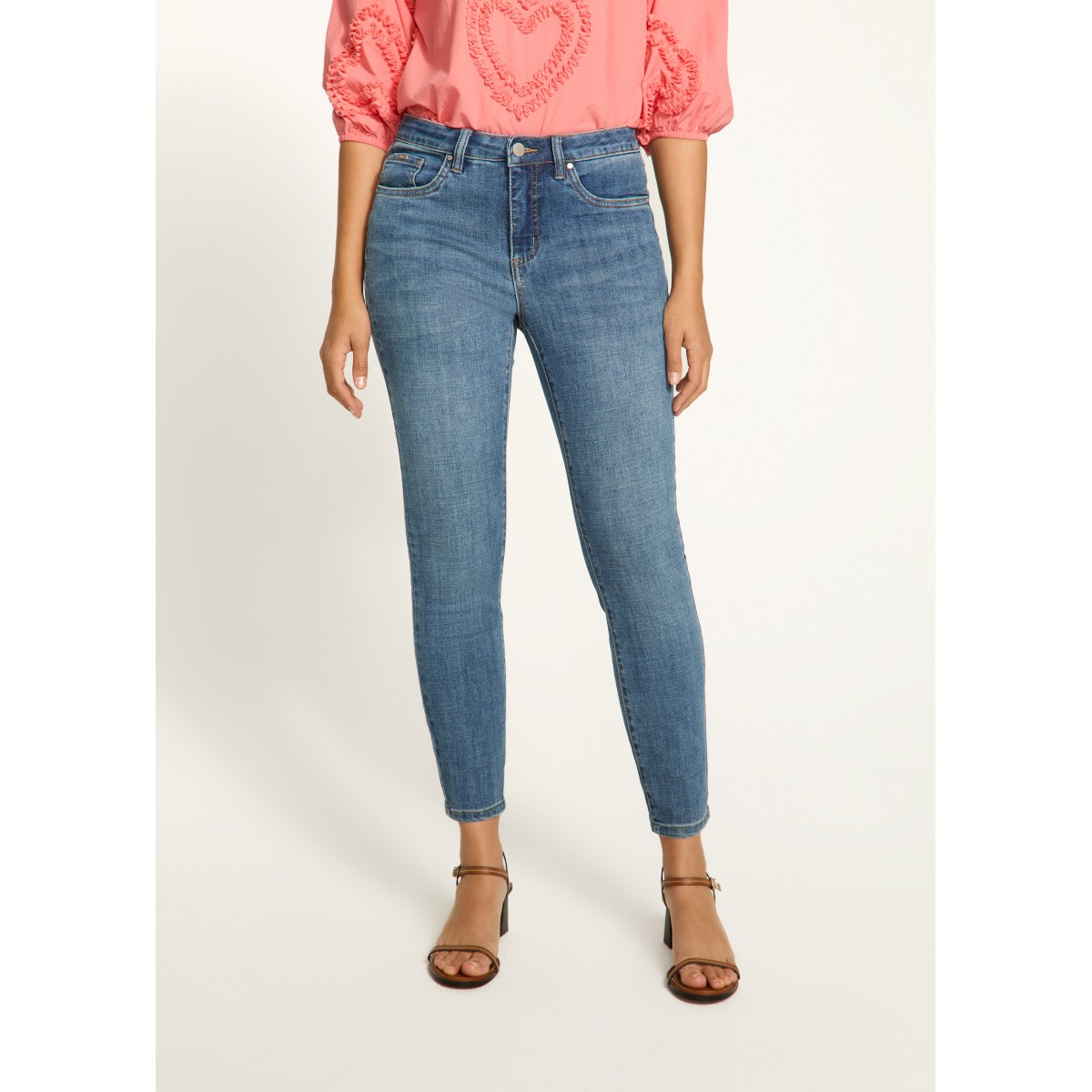 French Dressing - Olivia Slim Ankle - Medium Wash French Dressing - Olivia Slim Ankle - Medium Wash