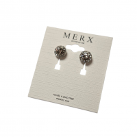 Merx Sofistica Crystals Post Earring - Rhodium #84-1515 Merx Sofistica Crystals Post Earring - Rhodium #84-1515