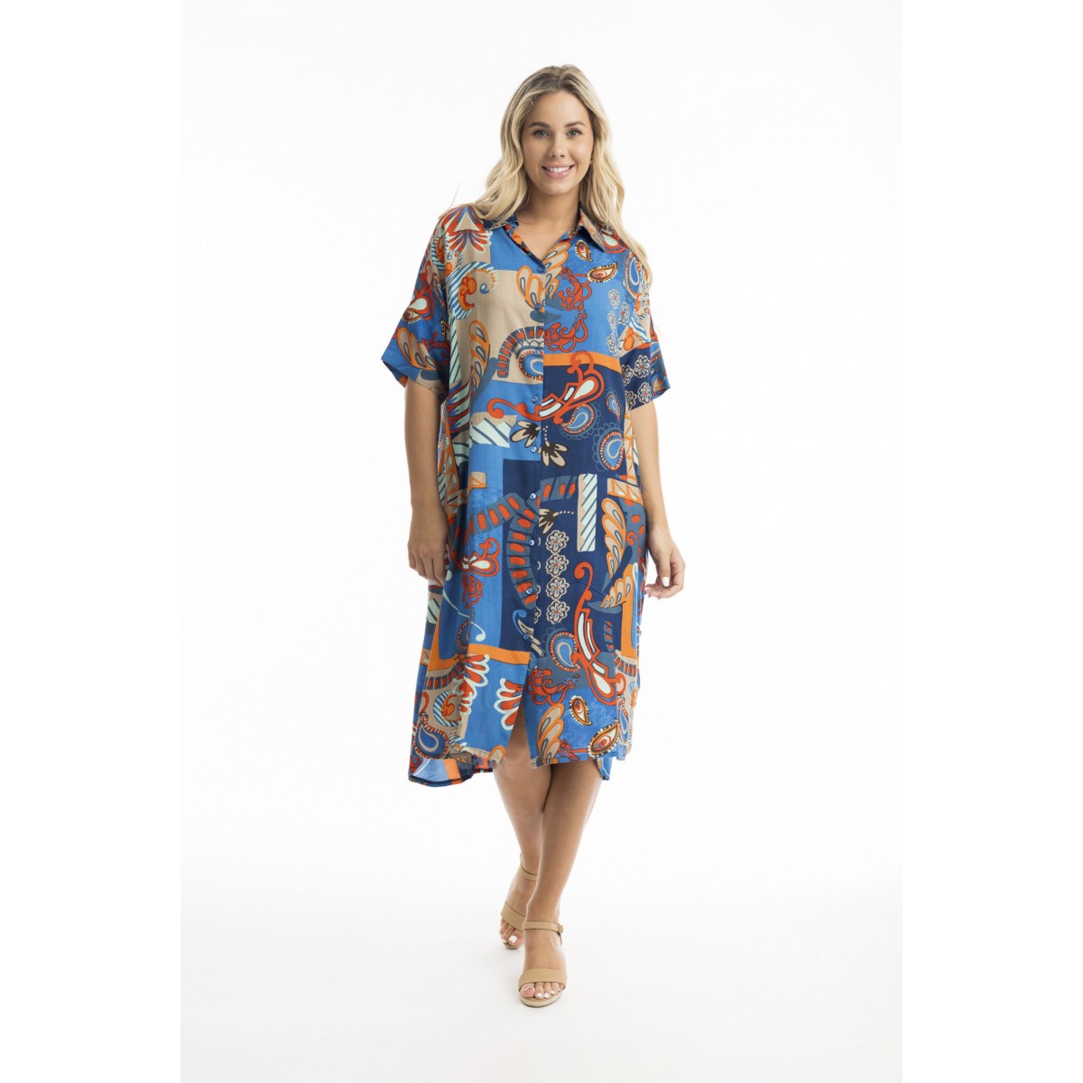 Orientique - Collar Dress - Camps Bay #30-001 Orientique - Collar Dress - Camps Bay #30-001