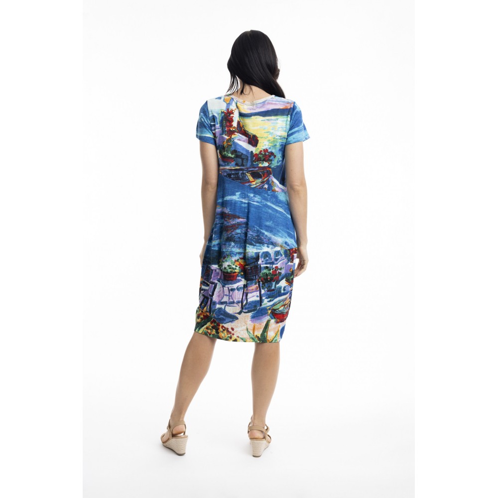 Orientique - Bubble Dress - Santorini #20-055 Orientique - Bubble Dress - Santorini #20-055