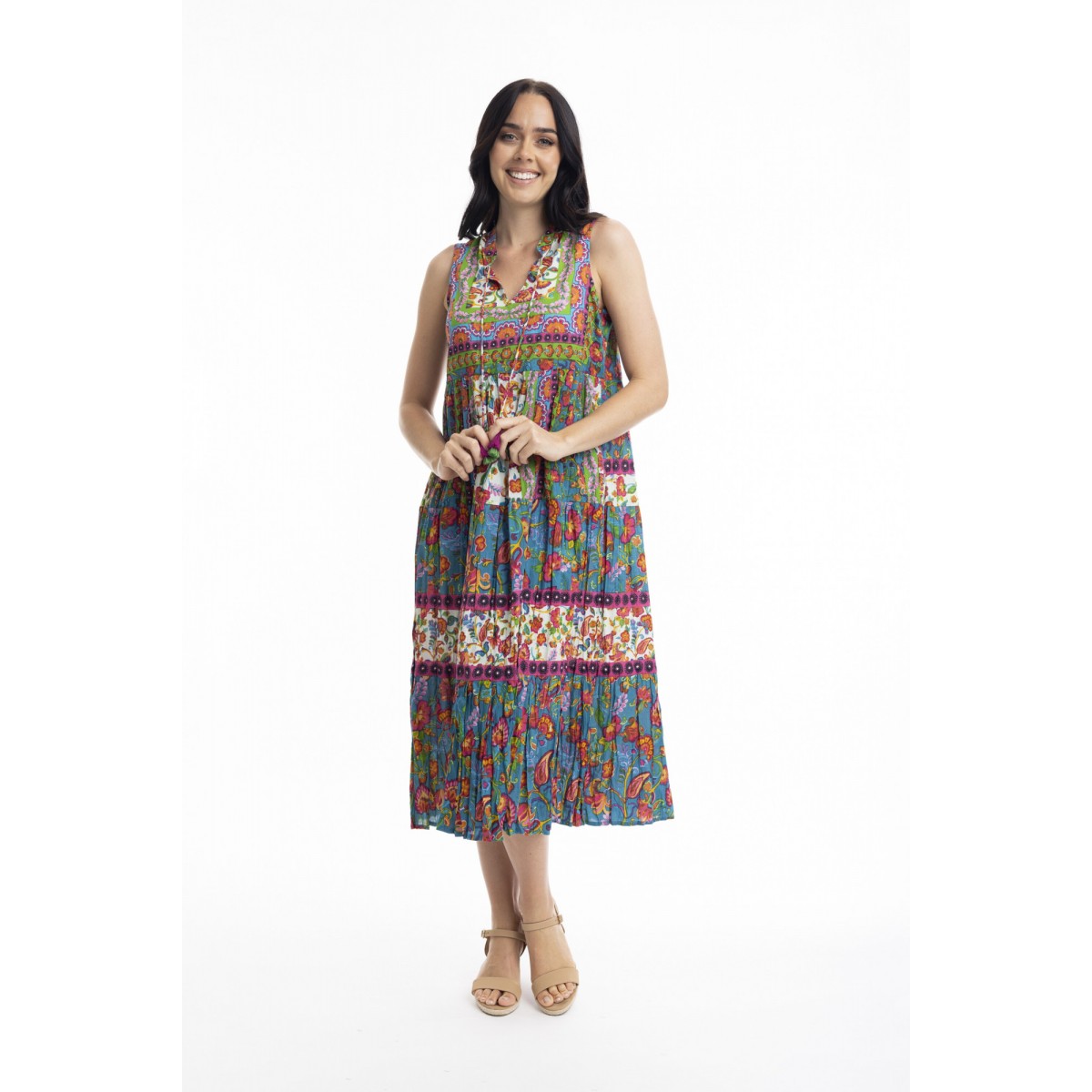 Orientique - Boho Dress - Carvalho #61-669 Orientique - Boho Dress - Carvalho #61-669