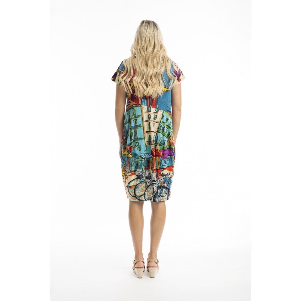 Orientique - Bubble Dress - Paris Street #20-055 Orientique - Bubble Dress - Paris Street #20-055