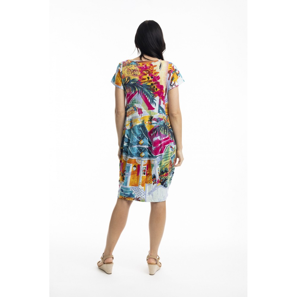 Orientique - Bubble Dress - Florida #20-055 Orientique - Bubble Dress - Florida #20-055