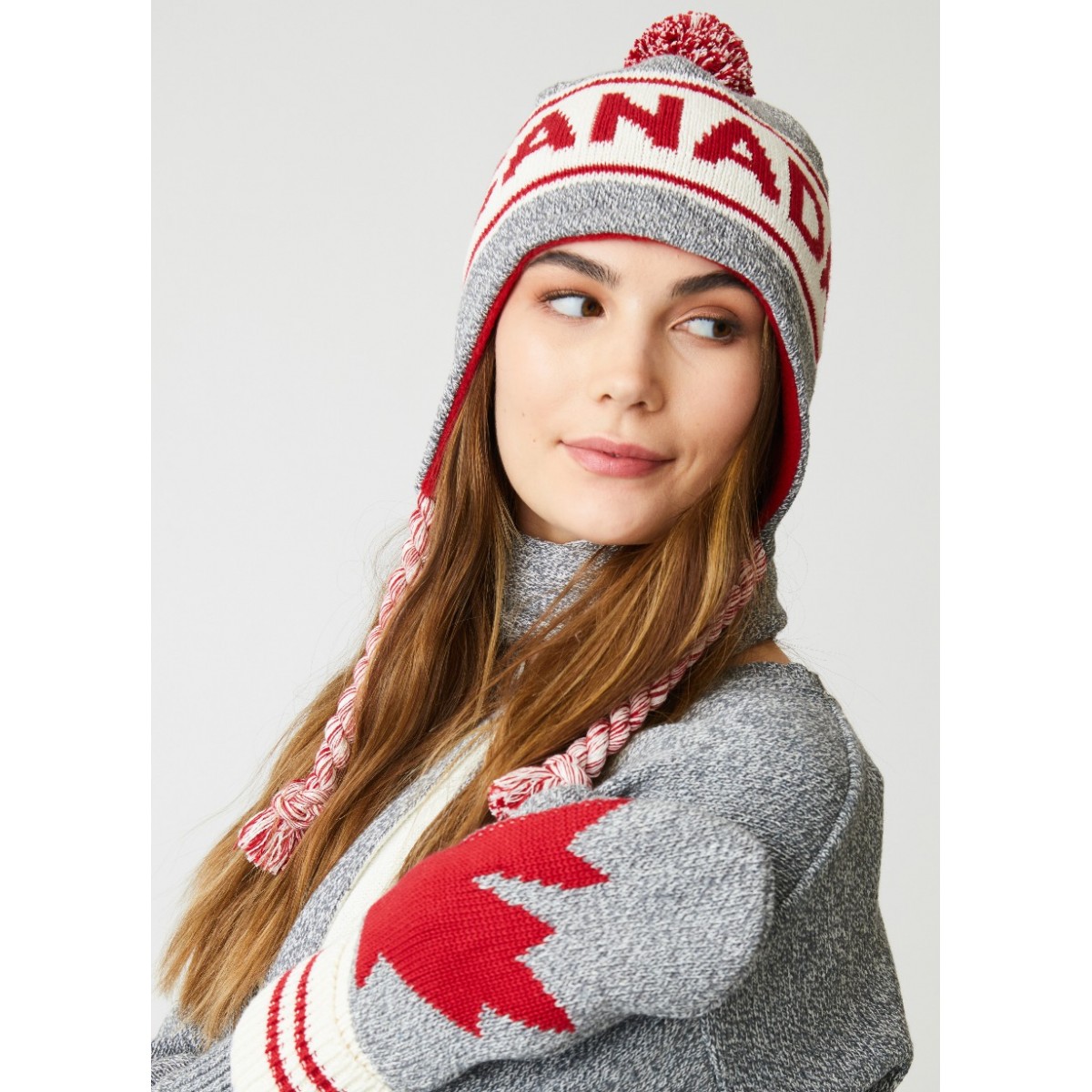 Parkhurst - Canada Trapper Hat - Grey Mix Combo