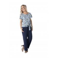 Pure Essence - Top - Blue/Sage #596-4955 (SS25)
