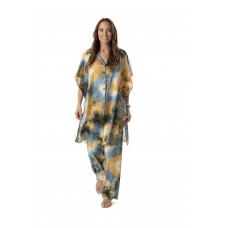 Pure Essence - Top - Teal/Gold #605-4991 (SS25)