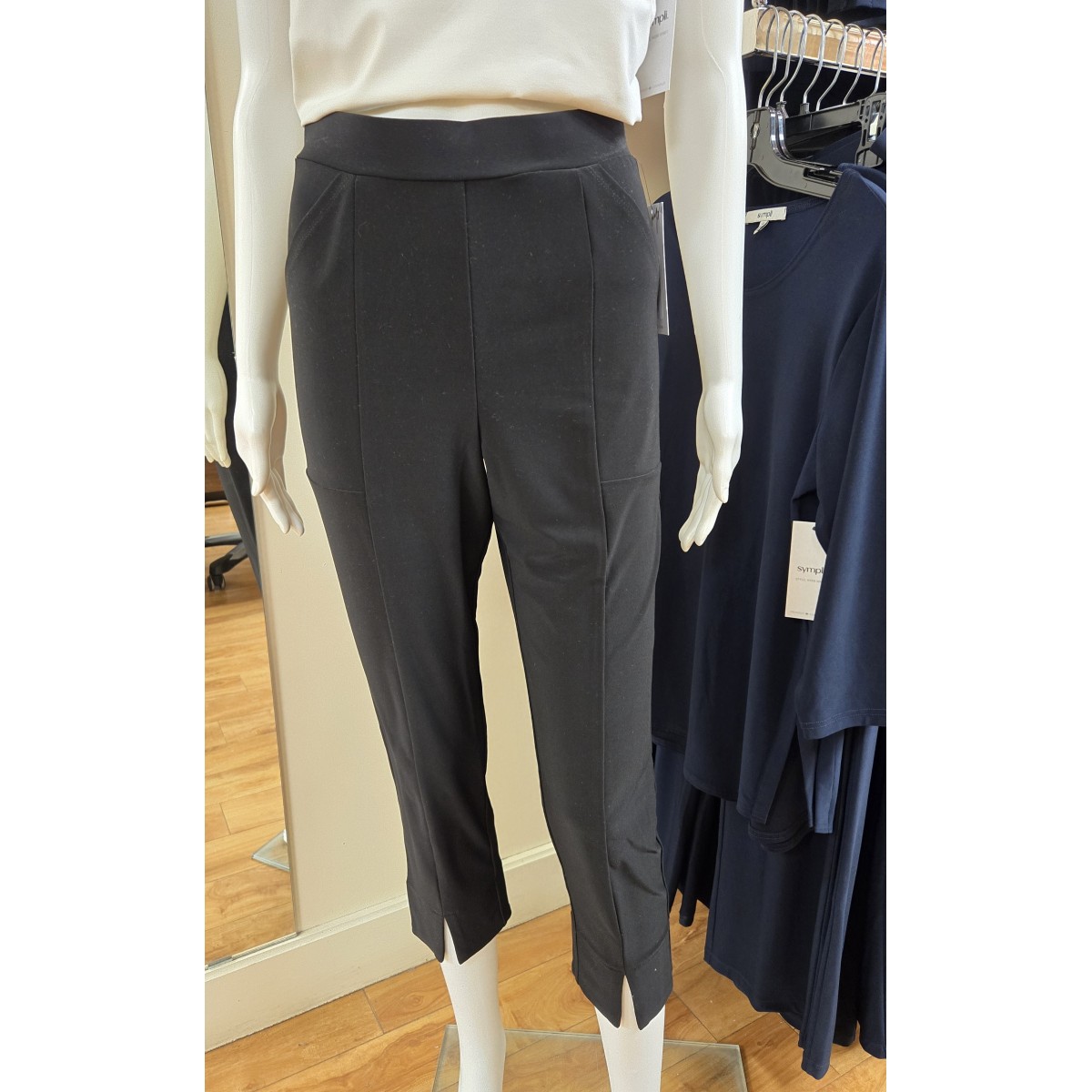 Sympli - Hepburn Crop Pant - Black