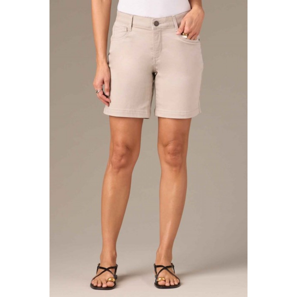 Wit & Wisdom - Stretch Twill Short - Flax