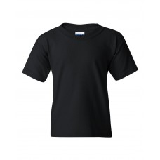 Gildan Heavy Cotton Youth T Black Gildan Heavy Cotton Youth T Black
