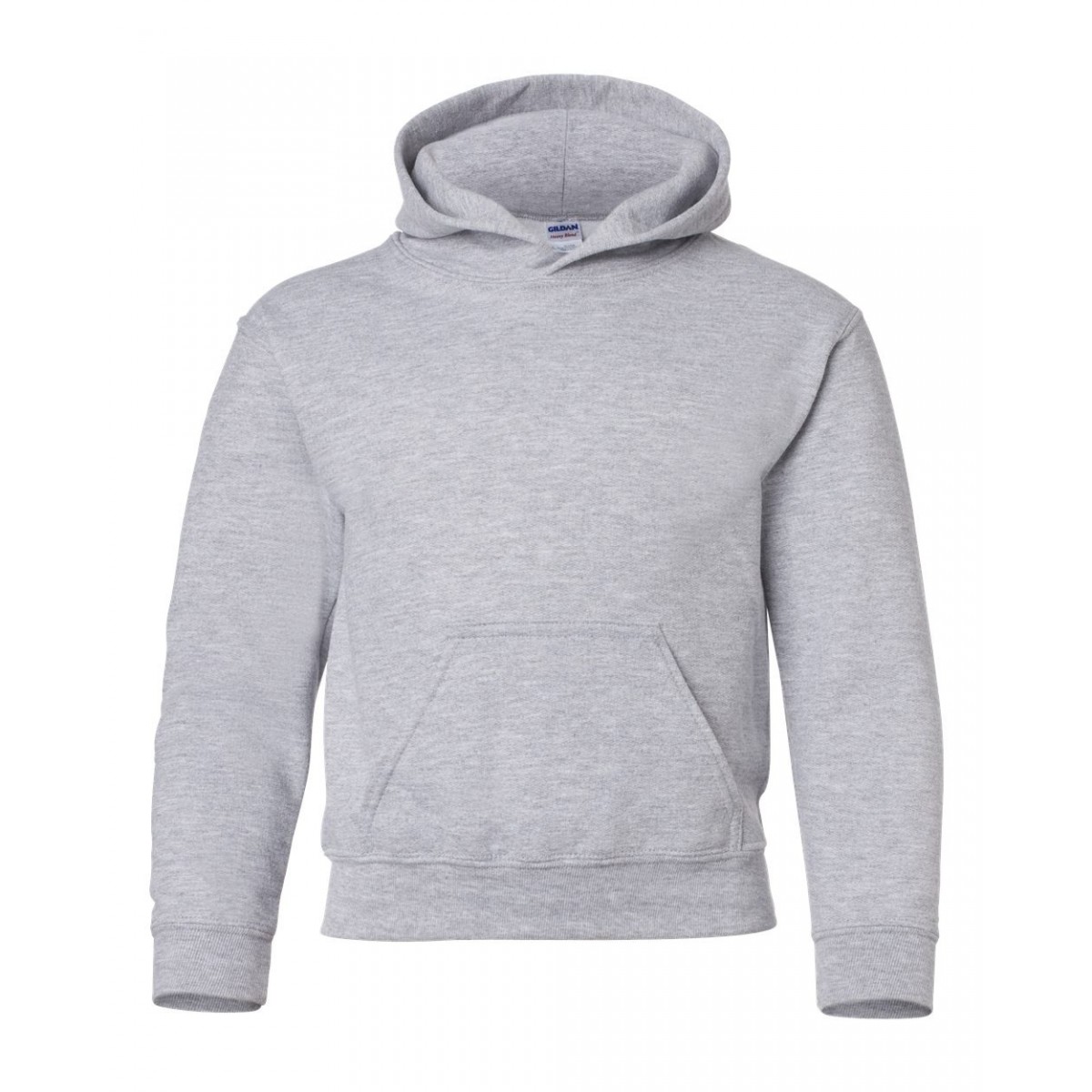 Gildan Heavy Blend Youth Hooded Sweatshirt Sports Grey