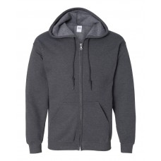 Gildan Heavy Blend Full-Zip Adult Dark Heather