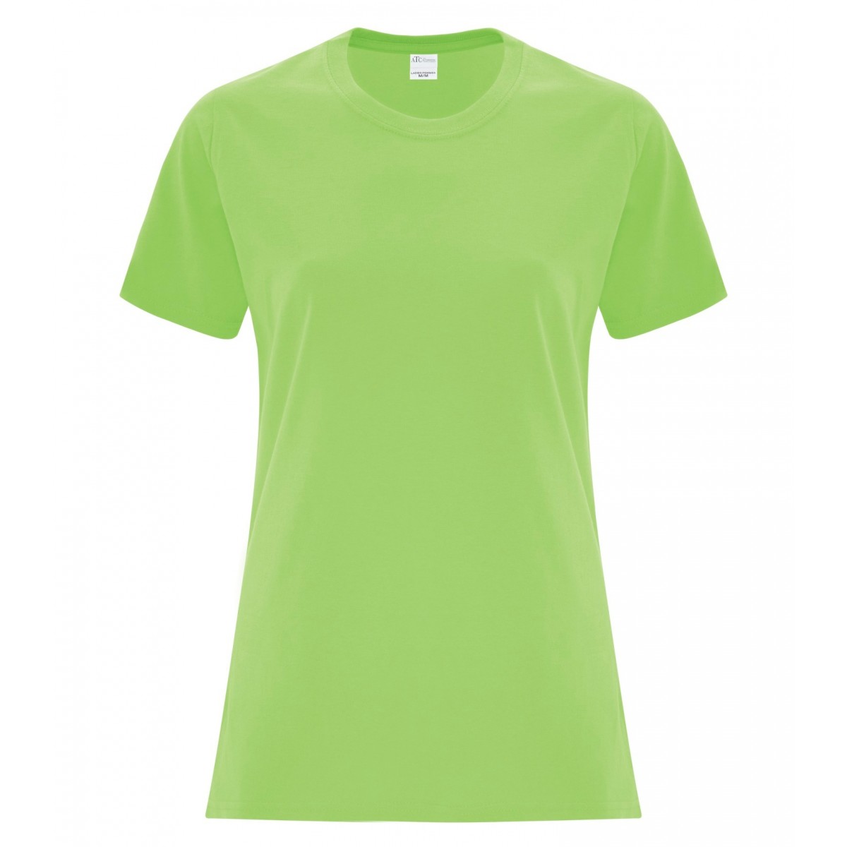 ATC Ladies Everyday Cotton Tee - Lime