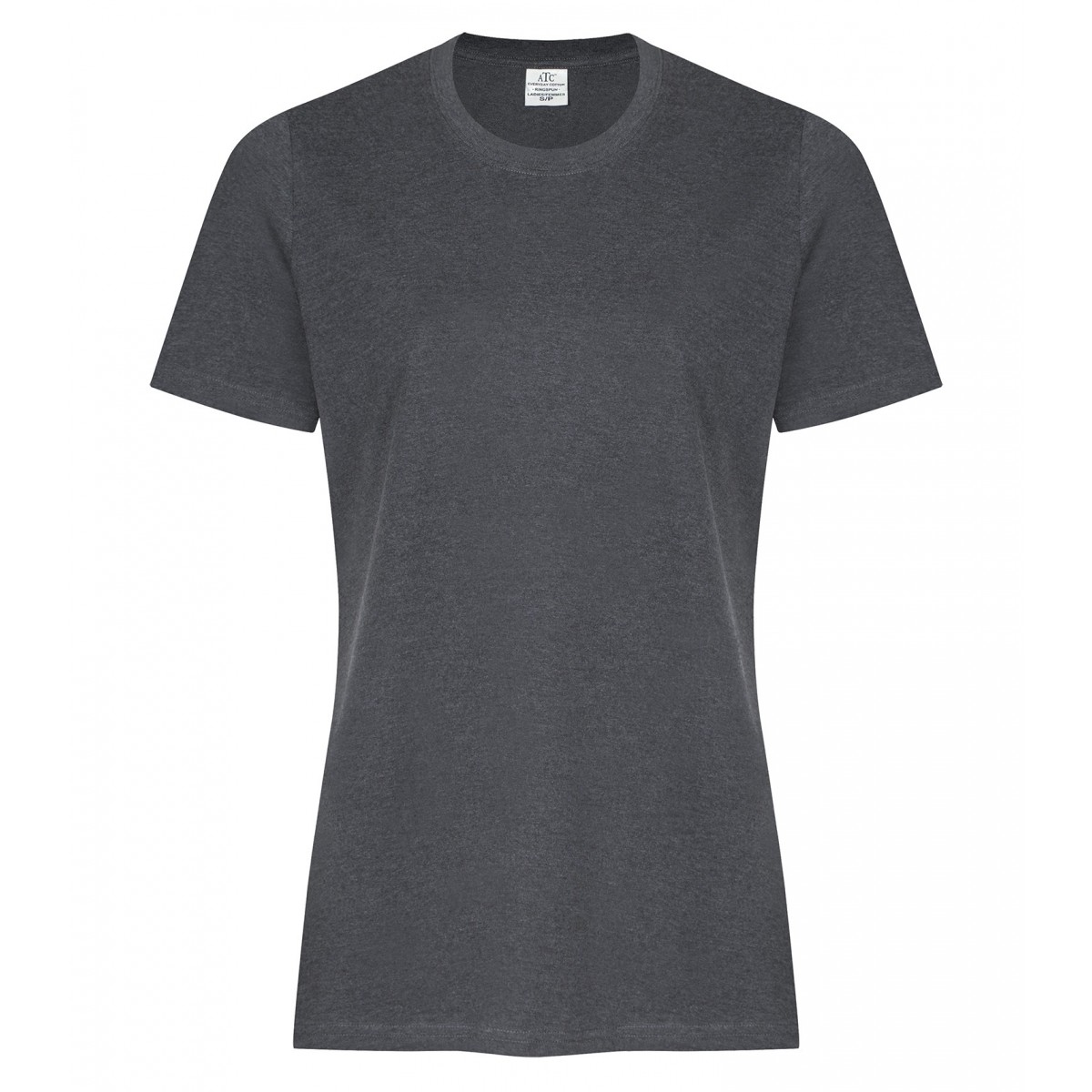 ATC Ladies Everyday Cotton Ringspun Tee - Dark Heather