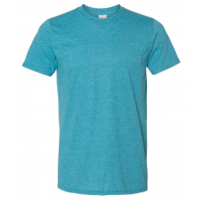 Gildan Softstyle Adult Unisex T-Shirt Heather Galapagos Blue