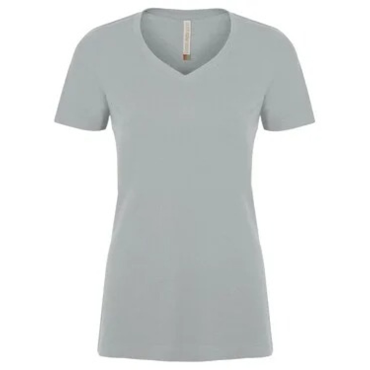 ATC Ladies V-Neck Eurospun Ring Spun Tee - Silver ATC Ladies V-Neck Eurospun Ring Spun Tee - Silver