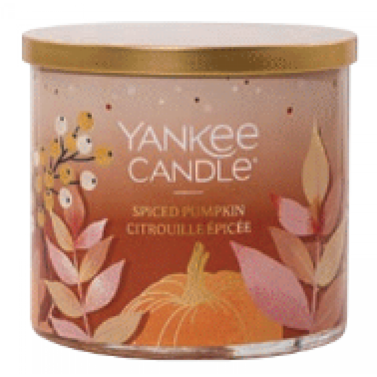 YC 14.5oz 3-Wick Candle - Spiced Pumpkin
