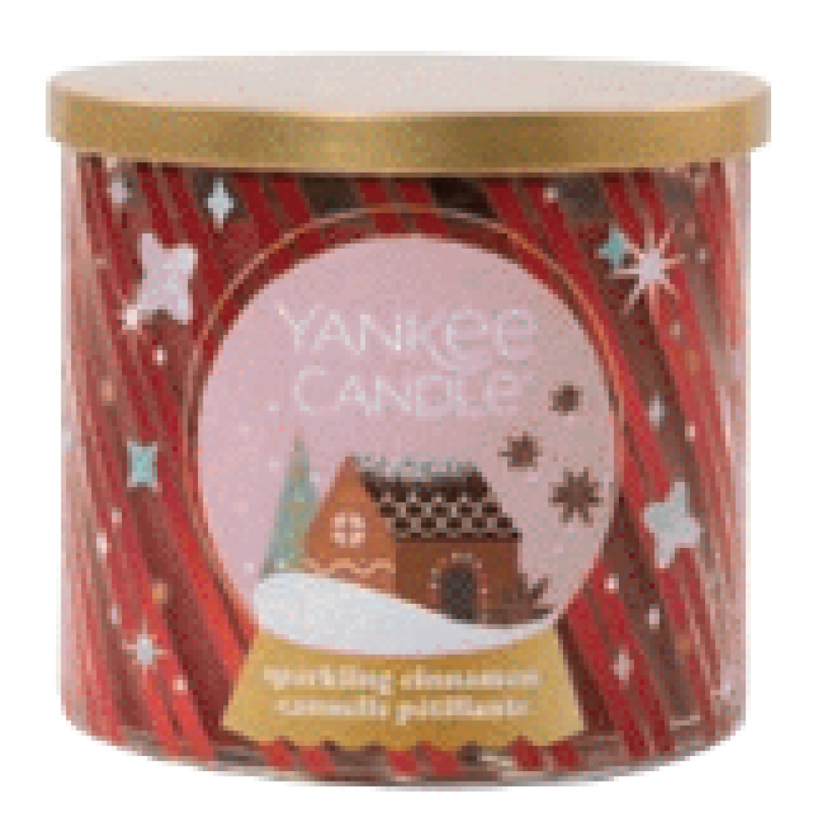 YC 14.5oz 3-Wick Candle - Sparkling Cinnamon