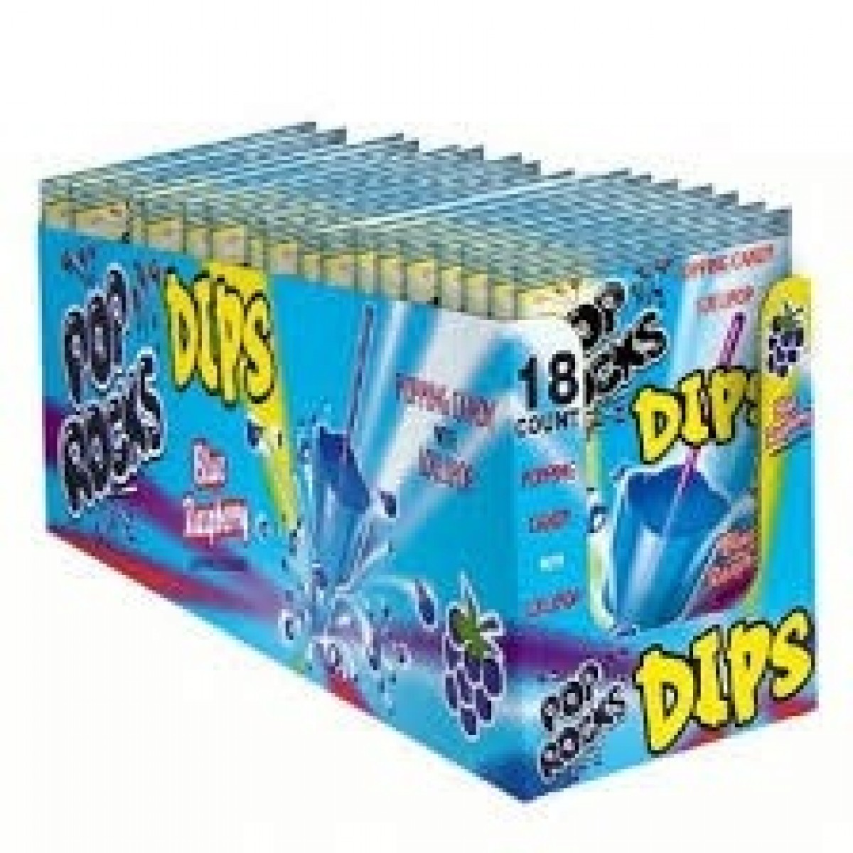 Pop Rocks Dips - Blue Raspberry