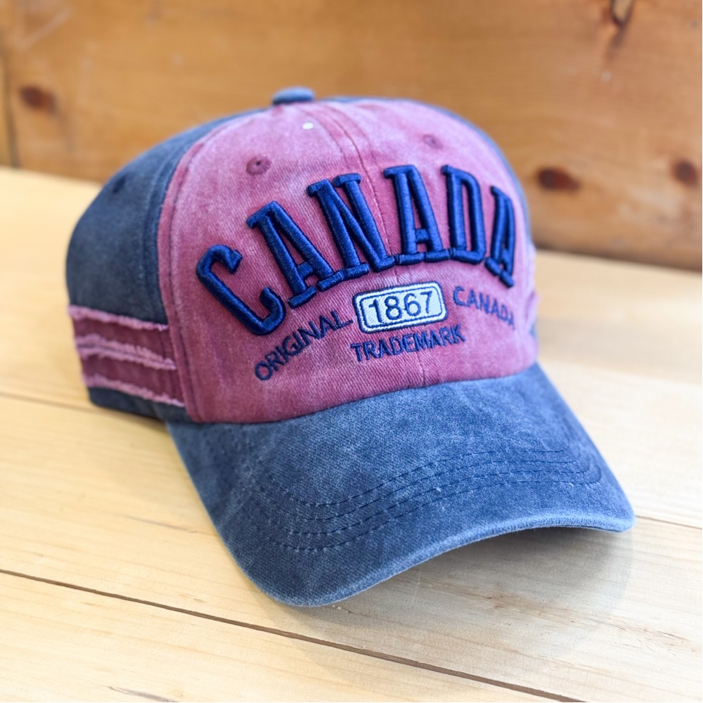 Canada Hat 3D "Canada 1867" Assorted Colours