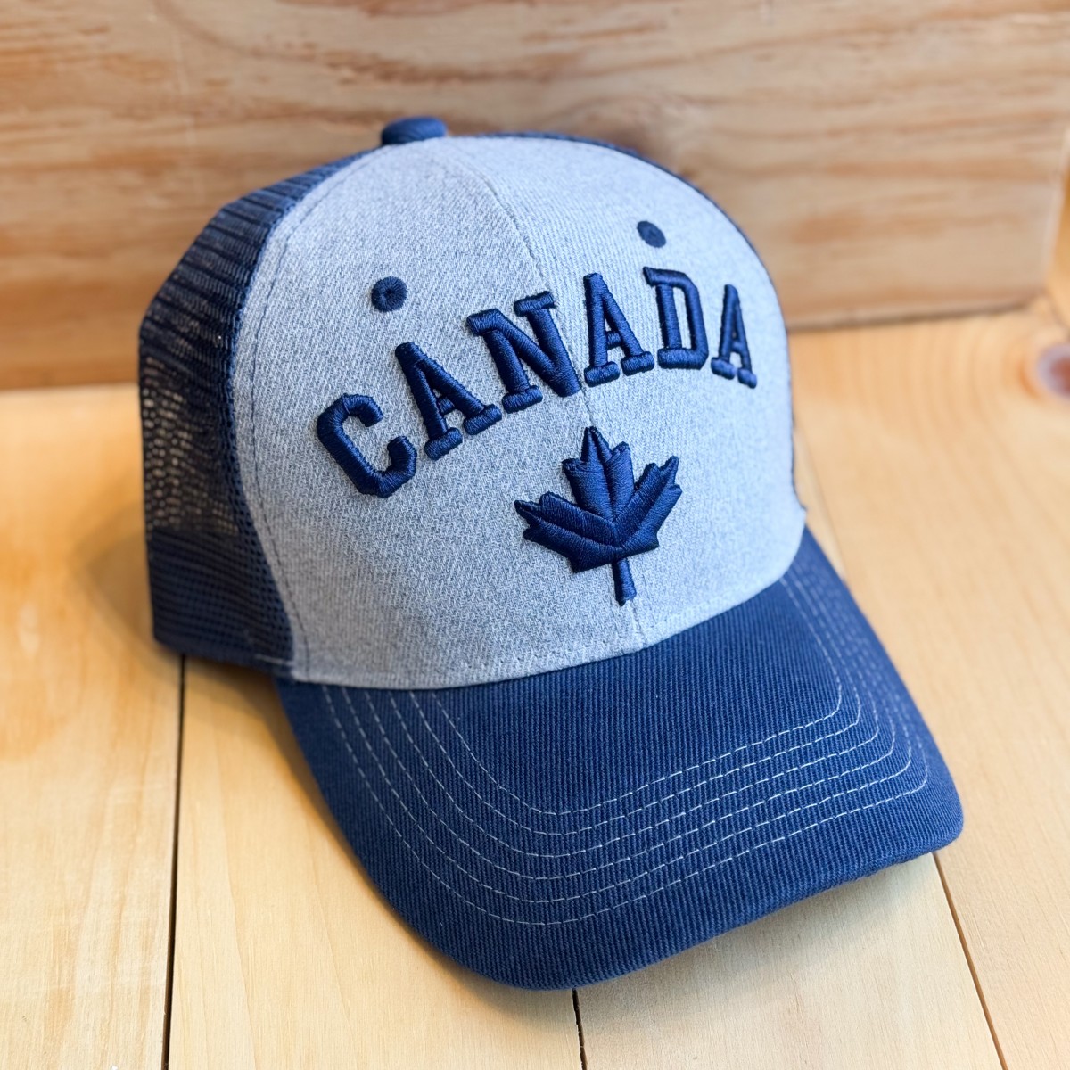 Canada Hat With Mesh - Navy