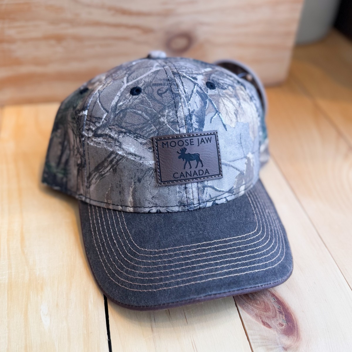 Moose Jaw Walking Moose Hat Mesh With Patch - Real Tree